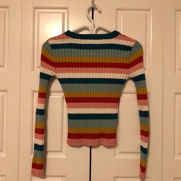 F21 Colorful Sweater 🌈 - Picture 5 of 6